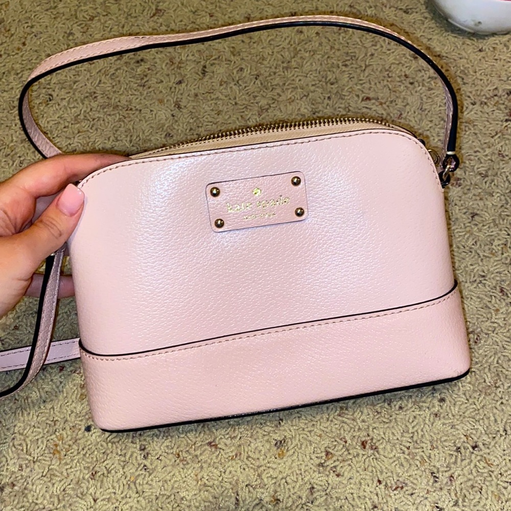 Kate spade blush satchel. Gently used